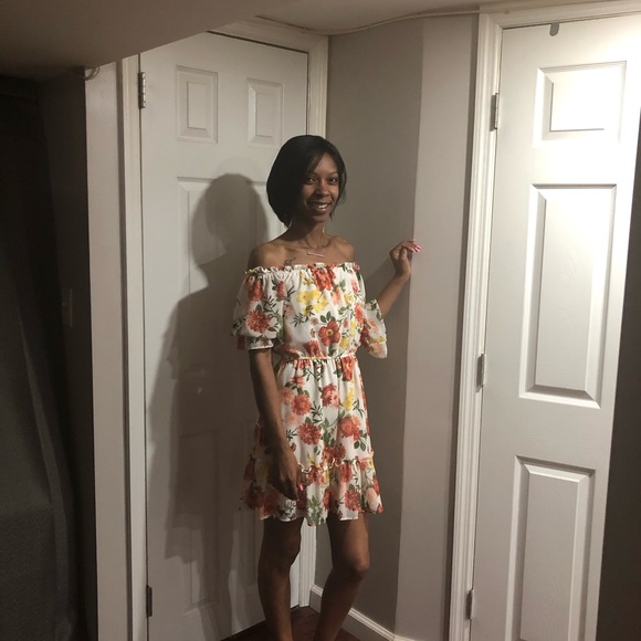 Floral Print Dress - Picture 4 of 5